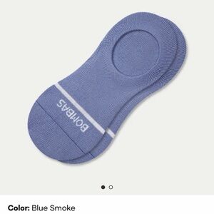 Bombas Lightweight Merino Wool No Show Socks - Blue Smoke